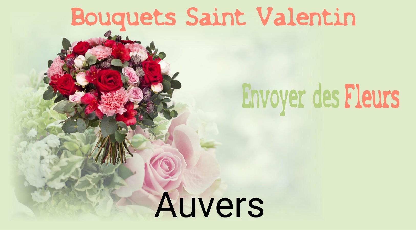 Roses de Saint-Valentin livrées à Auvers